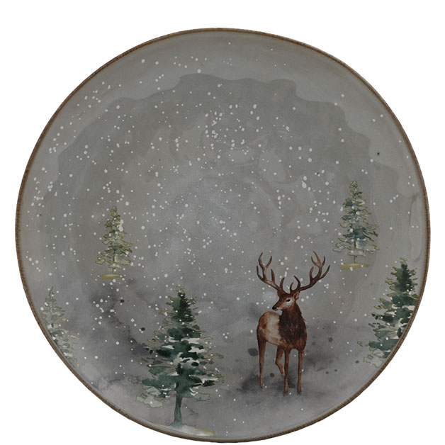 PLATE WINTER LARGE in the group Season / Christmas / Christmas table ware at Miljögården (039201)