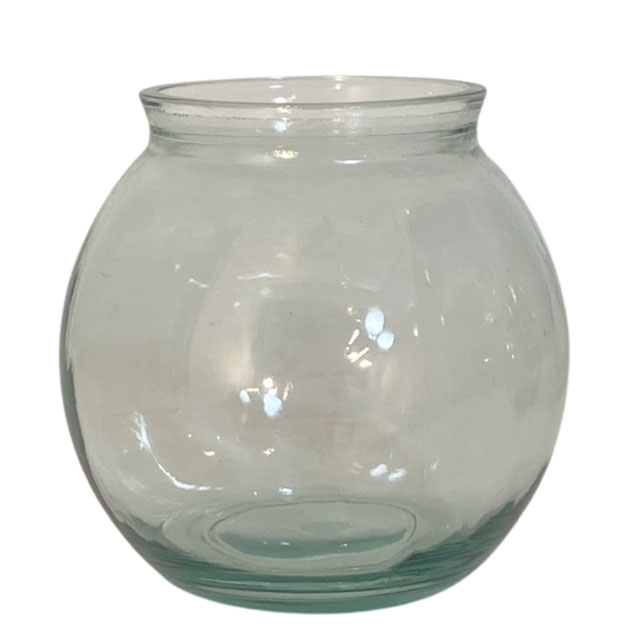 VASE ARRONDI CLEAR LARGE RECYCLED GLASS i gruppen Dekoration / Ljuslyktor hos Miljögården (046300)