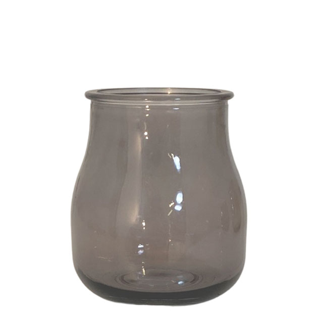 VASE MINI AMPLE GREY RECYCLED GLASS in the group Pots & Vases / Vases & Jugs at Miljögården (046401)