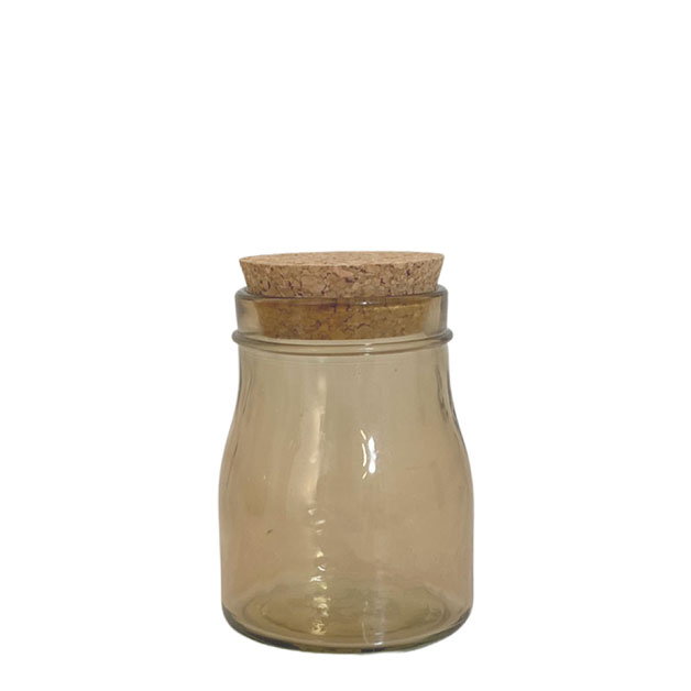 JAR MUSTER BROWN SMALL RECYCLED GLASS in der Gruppe Tischdekoration / Dosen & Flaschen bei Miljögården (046790)
