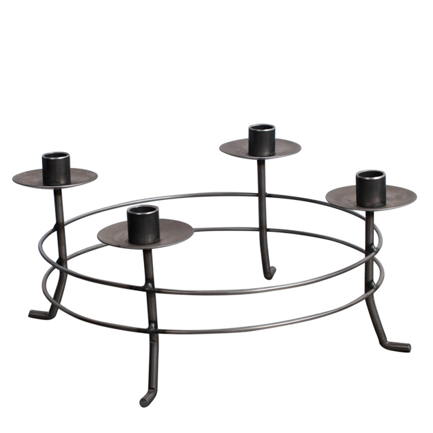 CANDLE HOLDER CIRCLE FORGED in the group Season / Christmas / Candle holders & Candle sticks at Miljögården (405385)
