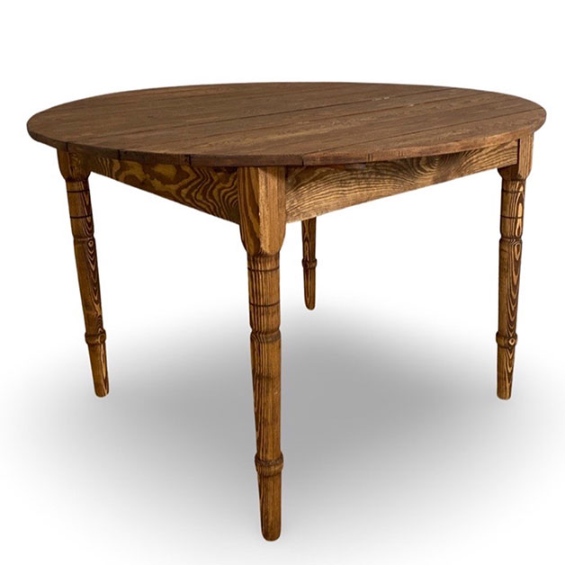 ROUND TABLE KRISTINA LIN VALNÖT i gruppen Möbler / Möbelserier / Linoljabehandlat hos Miljögården (412492)