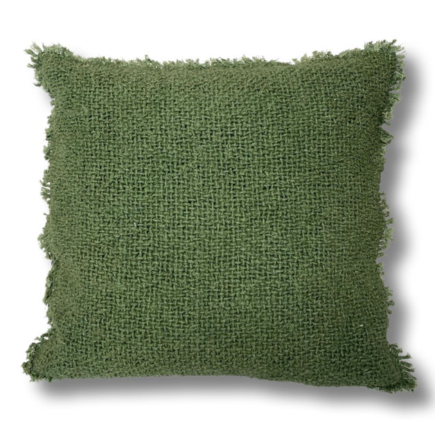 CUSHION COVER FRAYE FORREST in the group Textiles / Cushion Covers / Plain cushion covers at Miljögården (677760)