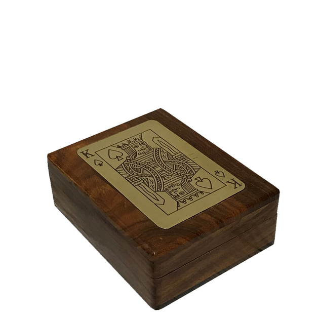card box with cards