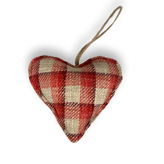 HANGING HEART REED LARGE i gruppen Textilier / Kuddfodral / Mönstrade fodral hos Miljögården (912440)