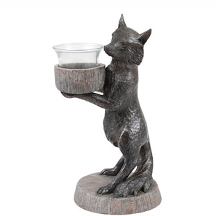 CANDLE HOLDER MR FOX