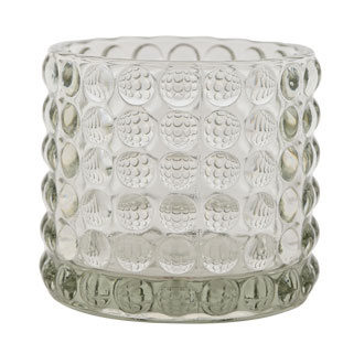 CANDLE HOLDER PIANA LARGE CLEAR