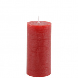 CANDLE 6X12CM RED 46HR