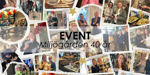 Miljögården Event - 40 år