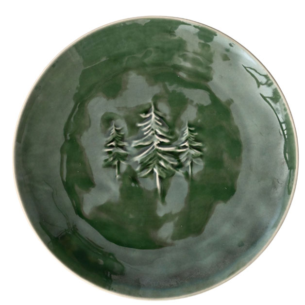 DINNER PLATE SYLVA GREEN i gruppen Dukning / ALLA SERVISER / Sylva hos Miljögården (030760-1)