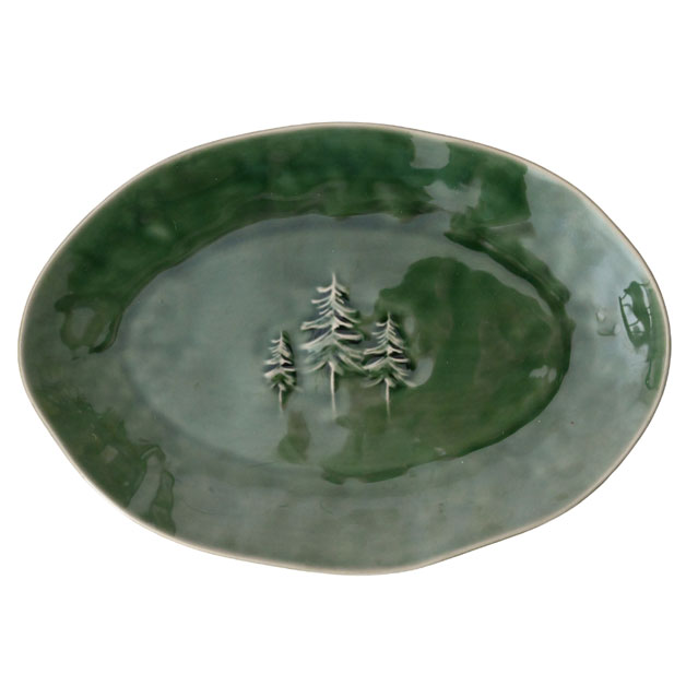 OVAL PLATE SYLVA GREEN i gruppen Höst / Vinter 2026 hos Miljögården (030760-2)