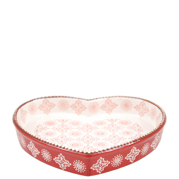 BAKEWARE MERRY HEART SMALL in the group Autumn / Winter 22 / Classic Red at Miljögården (033740)