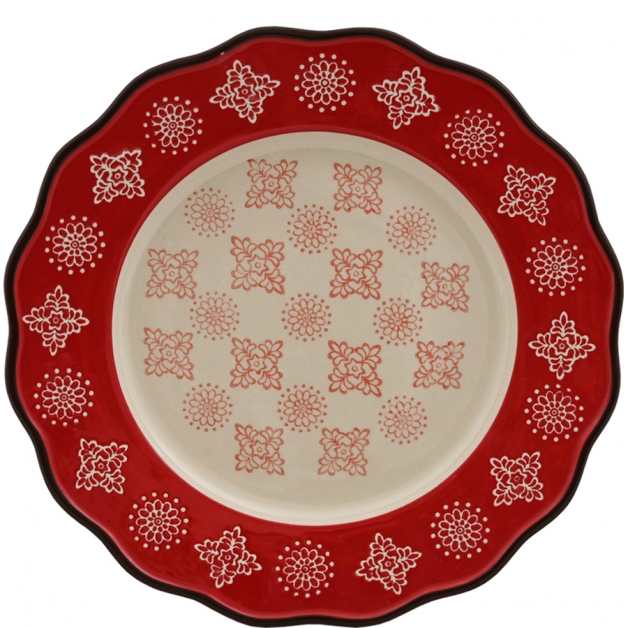 PLATE MERRY LARGE in the group Season / Christmas / Christmas table ware at Miljögården (039540)