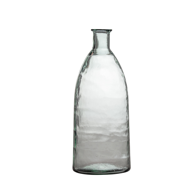 RECYCLED GLASS VASE CLASSIC CLEAR SMALL i gruppen Hållbart / Återvunnet glas  hos Miljögården (044000)