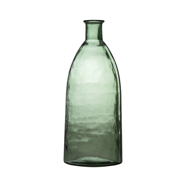 RECYCLED GLASS VASE CLASSIC GREEN SMALL i gruppen Hållbart / Återvunnet glas  hos Miljögården (044060)