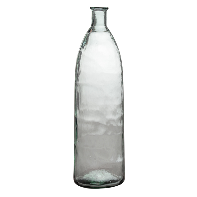 RECYCLED GLASS VASE CLASSIC CLEAR LARGE i gruppen Hållbart / Återvunnet glas  hos Miljögården (044100)