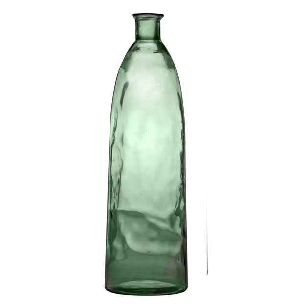 RECYCLED GLASS VASE CLASSIC GREEN LARGE i gruppen Hållbart / Återvunnet glas  hos Miljögården (044160)