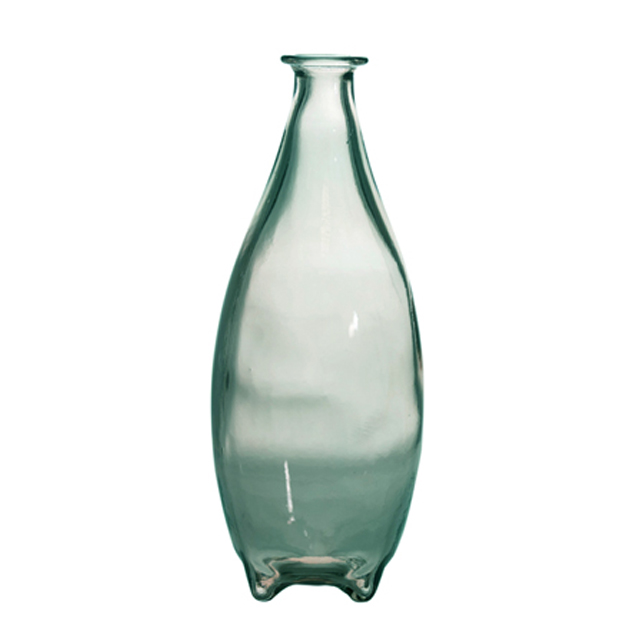 RECYCLED GLASS VASE BARBOTINE CLEAR i gruppen Hållbart / Återvunnet glas  hos Miljögården (044300)