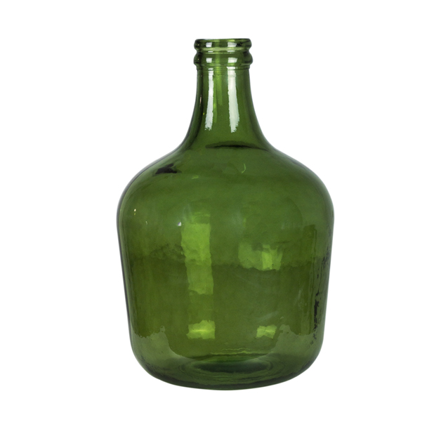 RECYCLED GLASS VASE DAME GREEN i gruppen Hållbart / Återvunnet glas  hos Miljögården (044960)