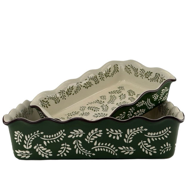 OVEN WARE OATS RECTANGLE 2set i gruppen Dukning / KÖKSTILLBEHÖR  hos Miljögården (067860)