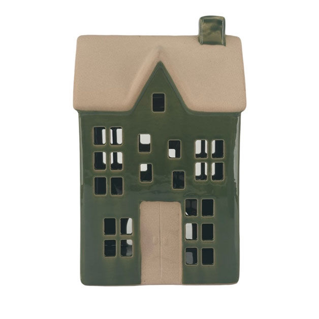 CANDLE HOLDER TEAstr. 2 GREEN i gruppen Säsong / JUL / Ljuslyktor & Ljusstakar hos Miljögården (068361-2)
