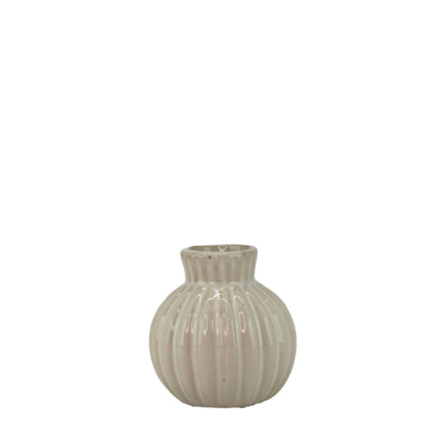 MINI VASE BUMP WHITE i gruppen Krukor & Vaser / VASER & KANNOR hos Miljögården (069009-S)