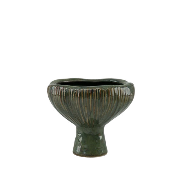 CANDLE HOLDER ORELLA PETROL i gruppen Dekoration / LJUSSTAKAR hos Miljögården (069181)