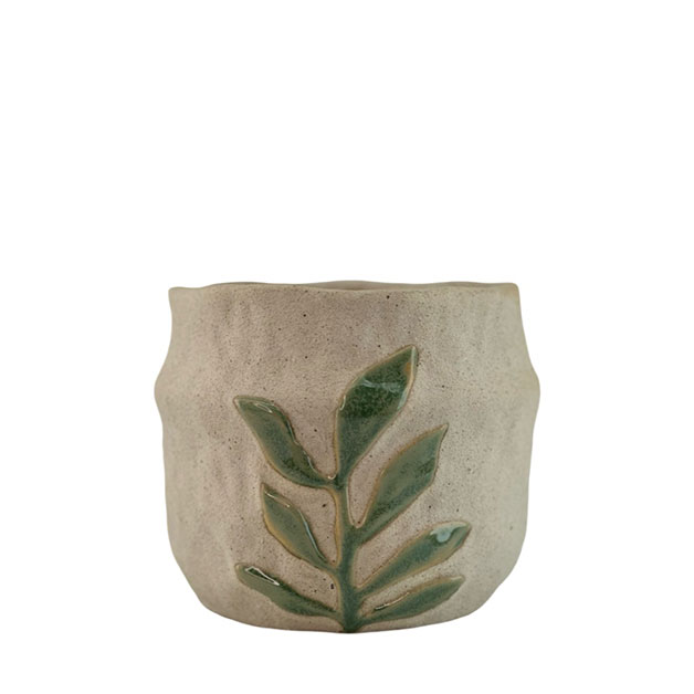 POT LEAF RELIEF S i gruppen Krukor & Vaser / INNEKRUKOR hos Miljögården (074060-S)