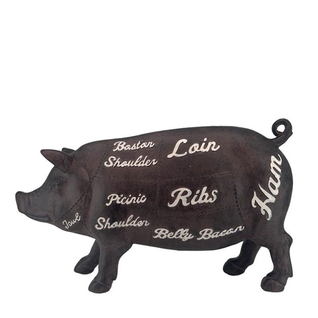 DECORATION HOGGY i gruppen Dekoration / SKULPTURER & BOKSTÖD  hos Miljögården (077288)