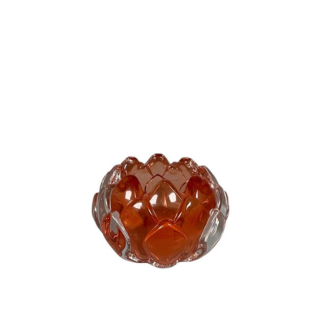 CANDLE HOLDER PROTEA mini ORANGE i gruppen Dekoration / LJUSLYKTOR hos Miljögården (138030)