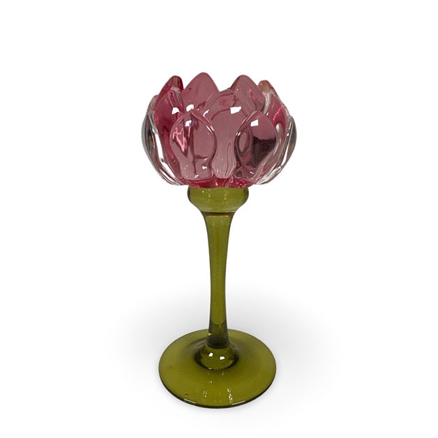 CANDLE HOLDER PROTEA PINK S i gruppen Dekoration / Ljuslyktor hos Miljögården (138120)