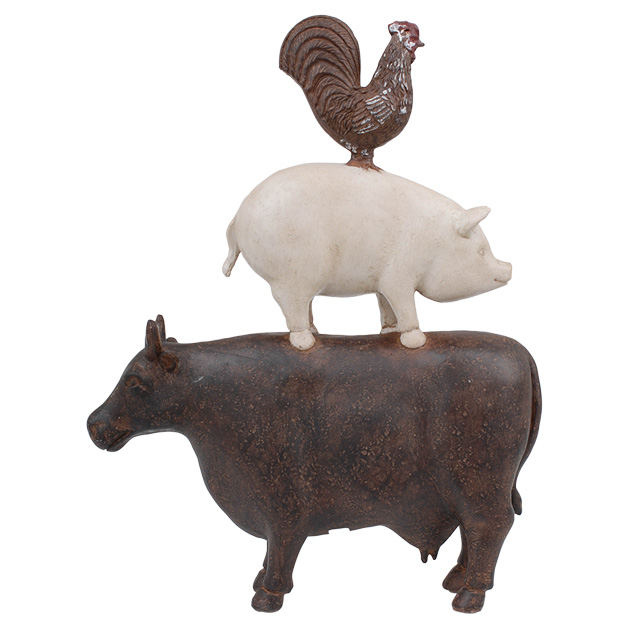 DECORATION ANIMAL FARM i gruppen Dekoration / SKULPTURER & BOKSTÖD  hos Miljögården (181390)