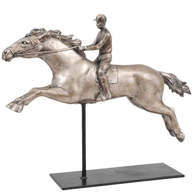 STATUE HORSE WINNER in the group Decoration / Sculptures & Bookends at Miljögården (181995)