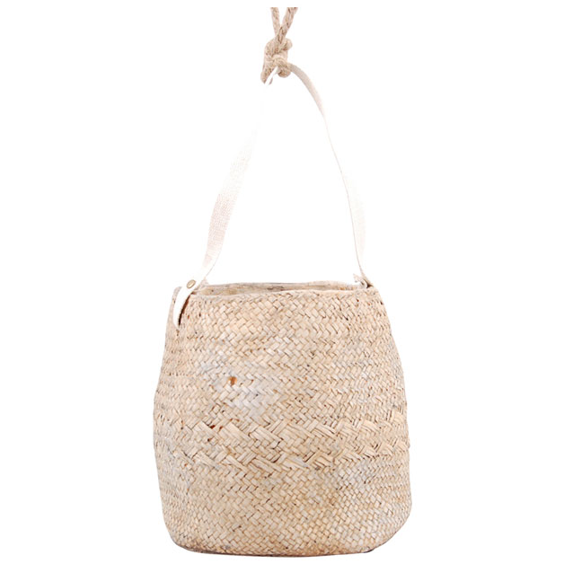 HANGING POT BASKET LARGE BEIGE i gruppen Krukor & Vaser / Krukor  hos Miljögården (199350)