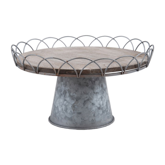 TRAY METAL ROUND i gruppen Trädgård & Växthus / ÖVRIG DEKORATION hos Miljögården (277885)