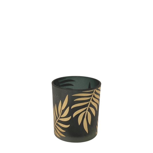 CANDLE HOLDER GOLDEN PALM SMALL i gruppen Dekoration / Ljuslyktor hos Miljögården (336901)