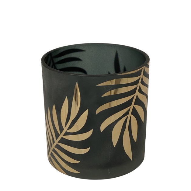 CANDLE HOLDER GOLDEN PALM LARGE i gruppen  hos Miljögården (337101)