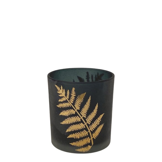 CANDLE HOLDER GOLDEN FERN MEDIUM i gruppen  hos Miljögården (337401)