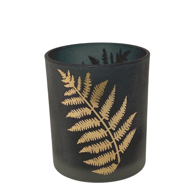 CANDLE HOLDER GOLDEN FERN LARGE i gruppen NYHETER AW 2021 hos Miljögården (337501)