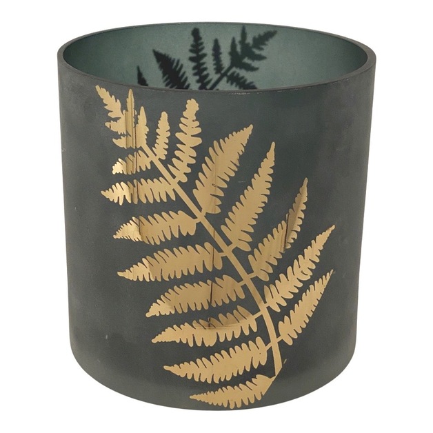 CANDLE HOLDER GOLDEN FERN XLARGE i gruppen Dekoration / Ljuslyktor hos Miljögården (337601)