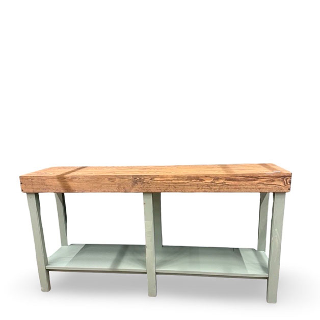 DECOR TABLE SMALL VALNÖT/ANTIKGRÖN in der Gruppe Möbel / MÖBELSERIEN / Leinöl bei Miljögården (396161)