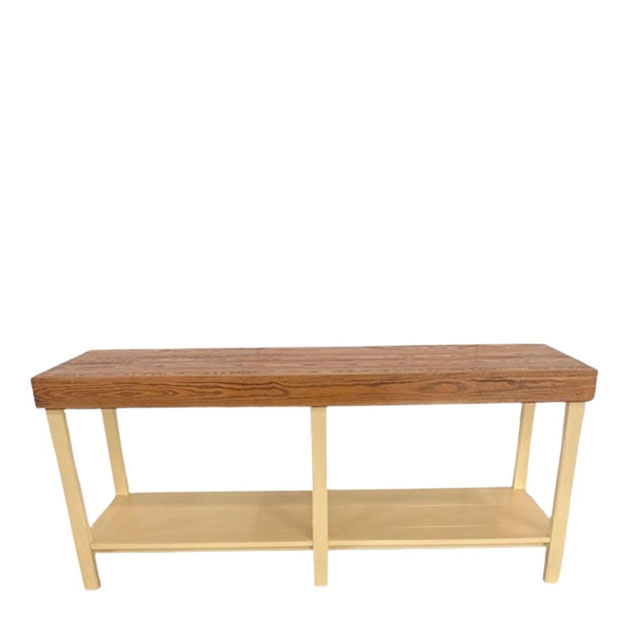 DECOR TABLE LIN VALNÖT/LJUSGUL in der Gruppe Möbel / MÖBELSERIEN / Leinöl bei Miljögården (396210)