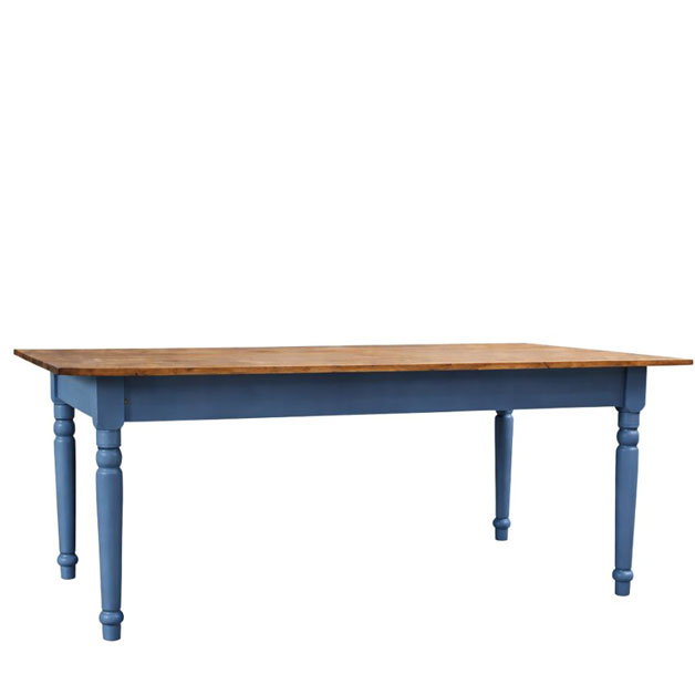 TABLE KRISTINA LIN VALNÖT/BERGBLÅ in der Gruppe Möbel / MÖBELSERIEN / Leinöl bei Miljögården (410680)