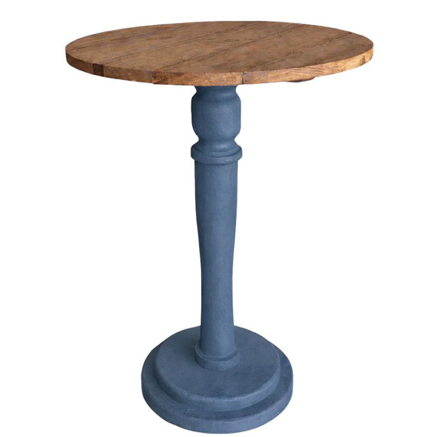 CAFÉ TABLE ELINA LIN VALNÖT/BERGBLÅ in der Gruppe Möbel / MÖBELSERIEN / Leinöl bei Miljögården (410880)