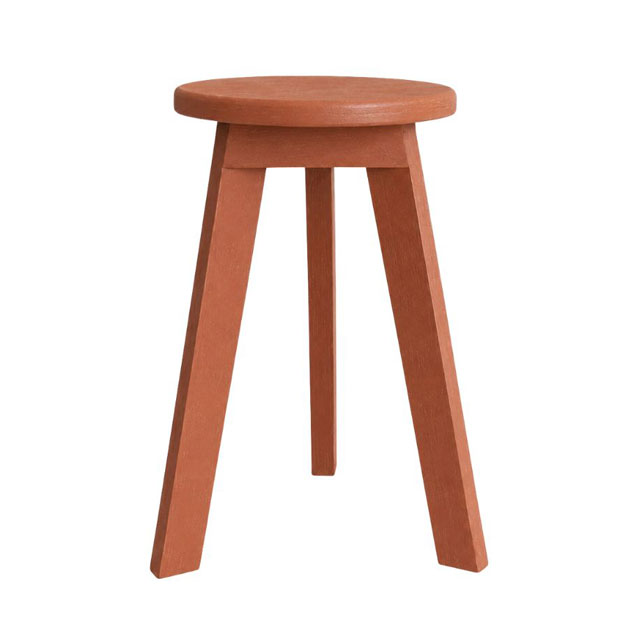 STOOL ALMA LIN RÖDOCKRA 50CM i gruppen Möbler / MÖBELSERIER / Linoljabehandlat hos Miljögården (411340)