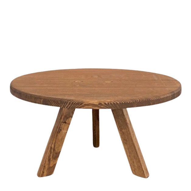 COFFEE TABLE ALICE LIN VALNÖT LOW in der Gruppe Möbel / MÖBELSERIEN / Leinöl bei Miljögården (411892)