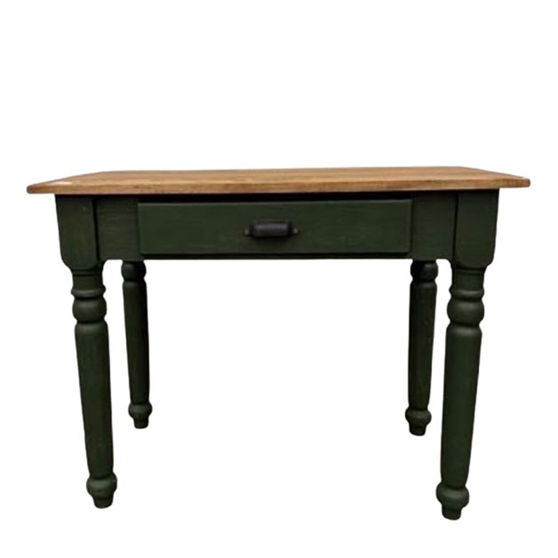 SIDE TABLE SMALL KRISTINA LIN VALNÖT/KÖPENHAMNSGRÖN in der Gruppe Möbel / MÖBELSERIEN / Leinöl bei Miljögården (412365)