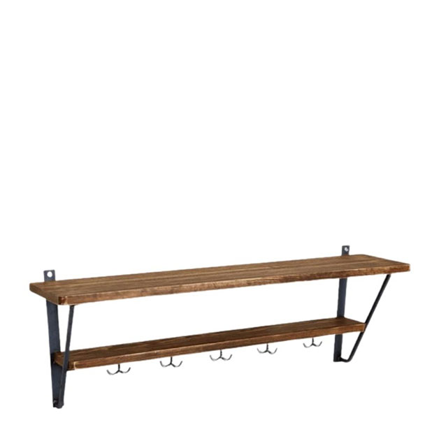 WALL SHELF LA CUISINE LIN VALNÖT i gruppen Möbler / MÖBELSERIER / Linoljabehandlat hos Miljögården (426692)