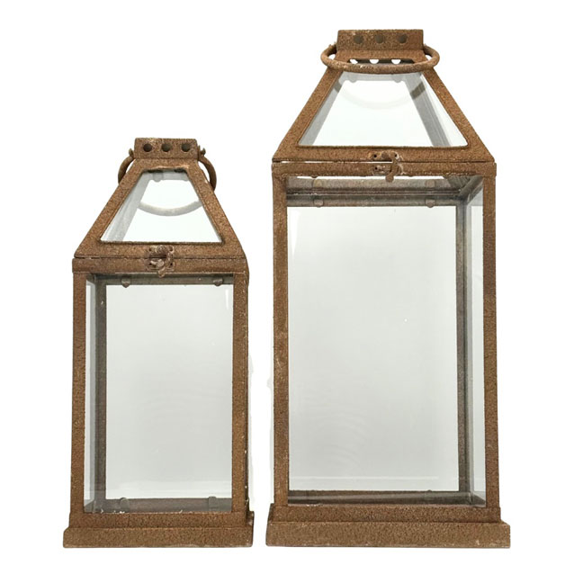 LANTERN LIGHT WHISPER MELAL 2 set i gruppen Säsong / JUL / Ljuslyktor & Ljusstakar hos Miljögården (519790)