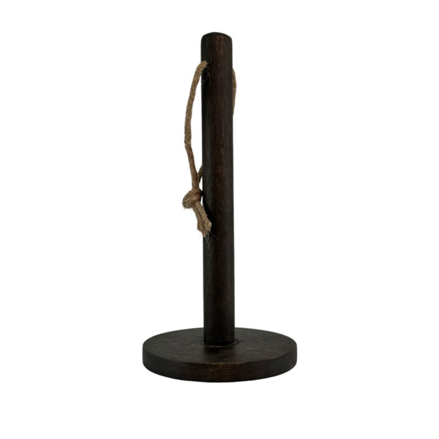 WOODY PAPER DISPENSER BLACK i gruppen Dukning / WOODYSERIEN  hos Miljögården (530150-1)